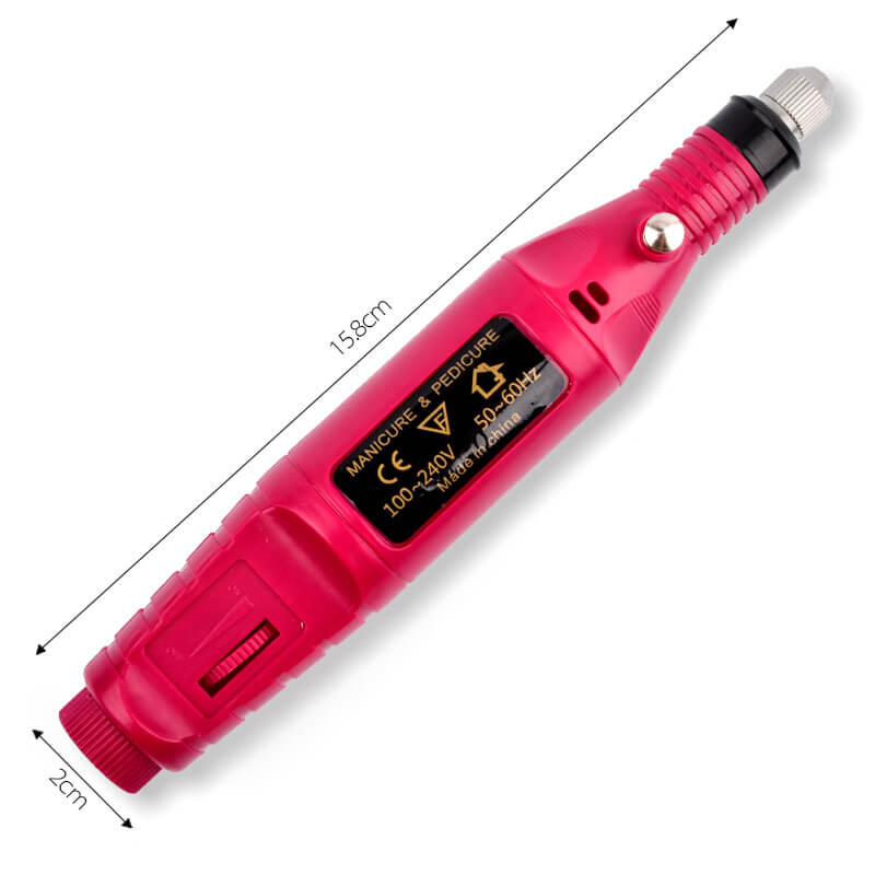 Mini elektrische nagelverzoring machine – spanning: 100-240V 50/60Hz