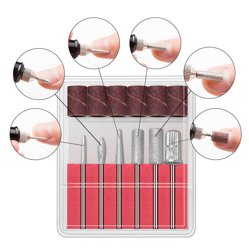Mini elektrische nagelverzoring machine – spanning: 100-240V 50/60Hz