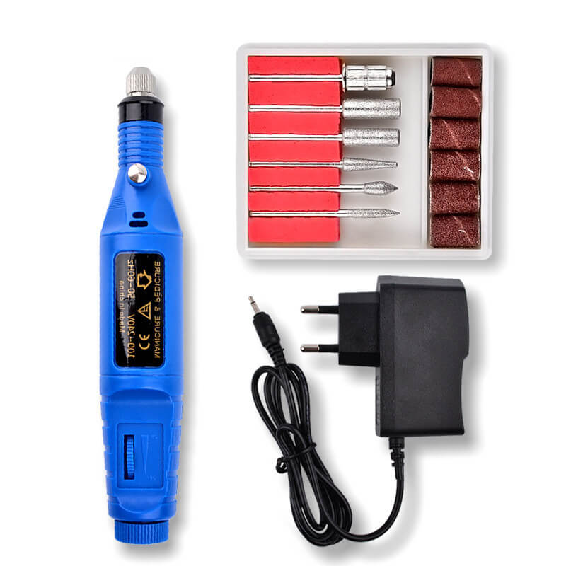 Mini elektrische nagelverzoring machine – spanning: 100-240V 50/60Hz