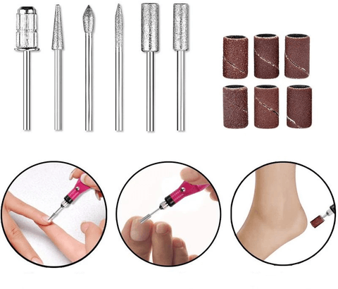 Mini elektrische nagelverzoring machine – spanning: 100-240V 50/60Hz