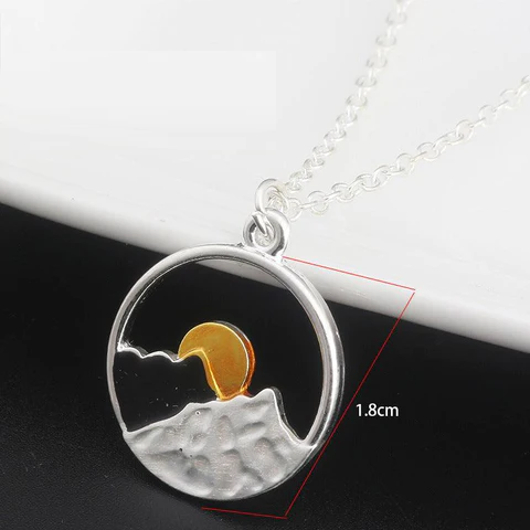 Ketting met berghanger Nature