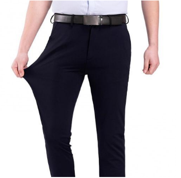 Elastische vrijetijdsbroek voor heren