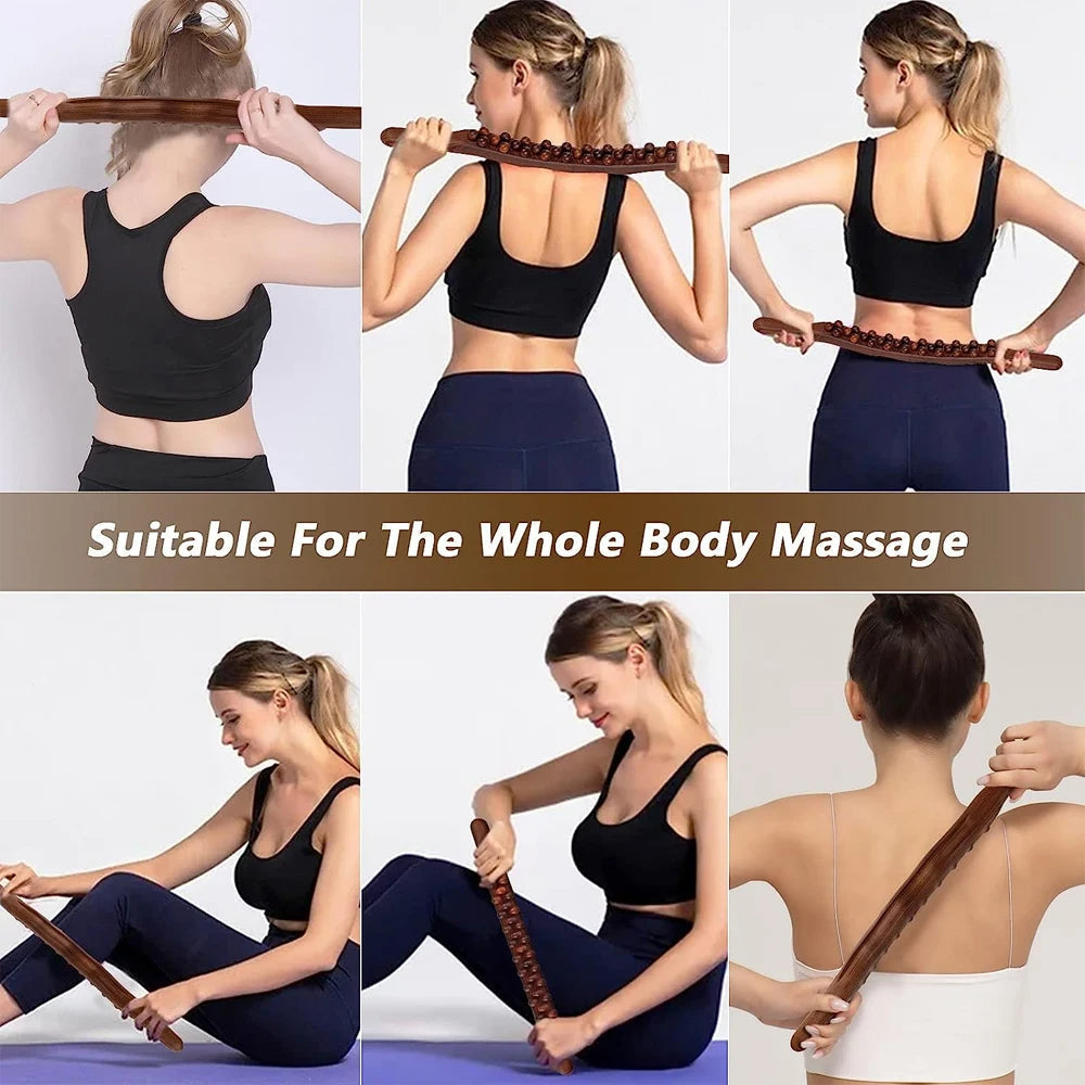 Gua sha therapie stok
