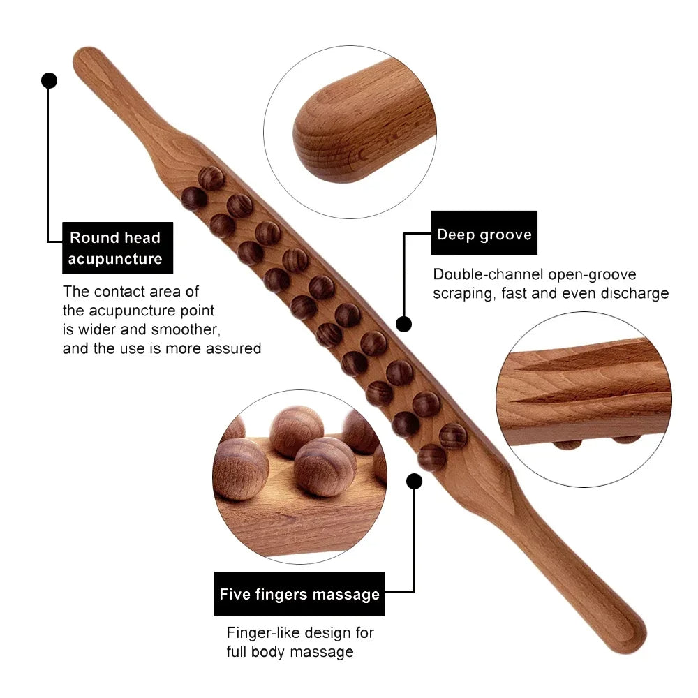 Gua sha therapie stok