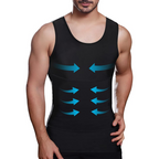 Corrigerend herenhemd met shaping effect