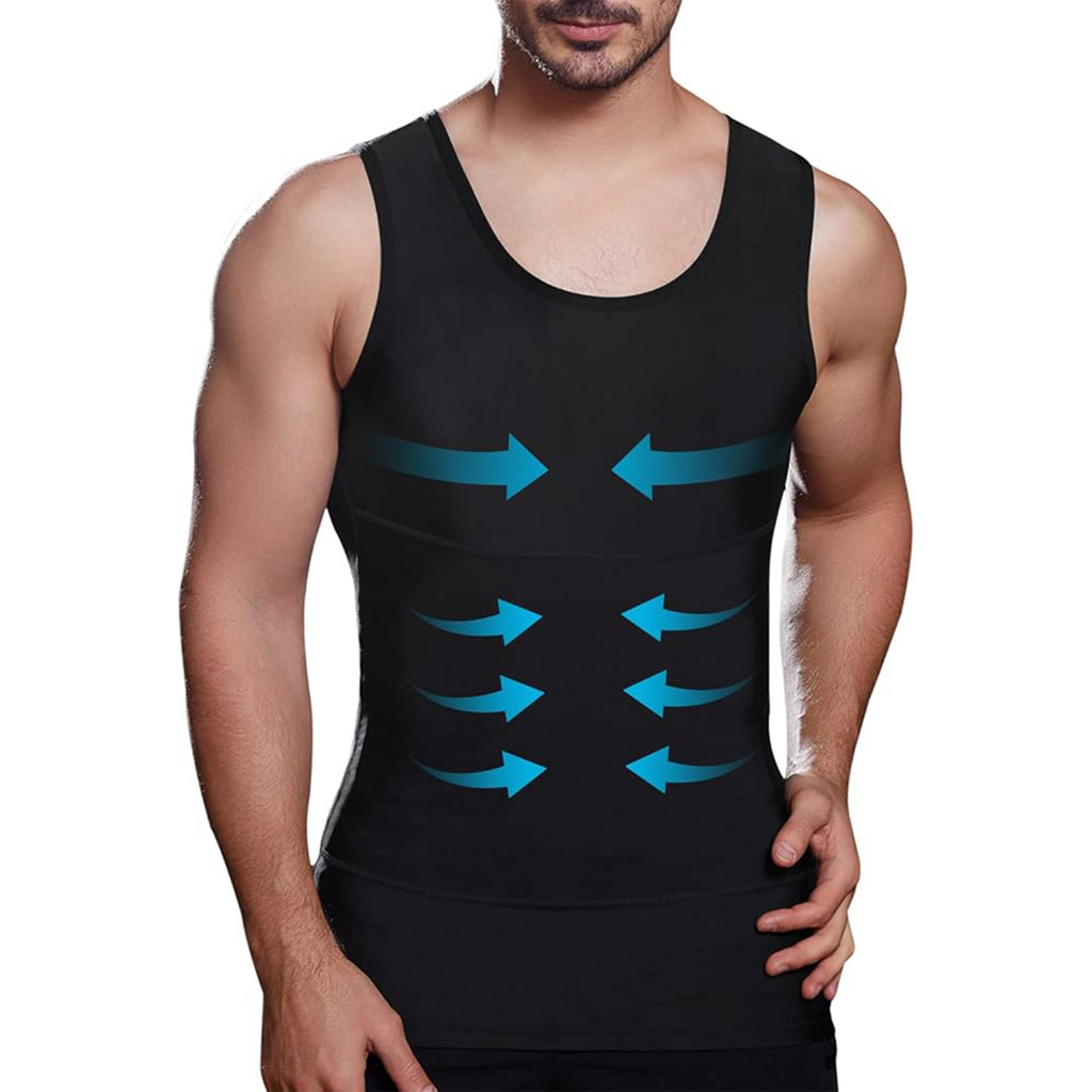 Corrigerend herenhemd met shaping effect