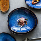 Keramische Nordic kom en bord — afbeelding 3