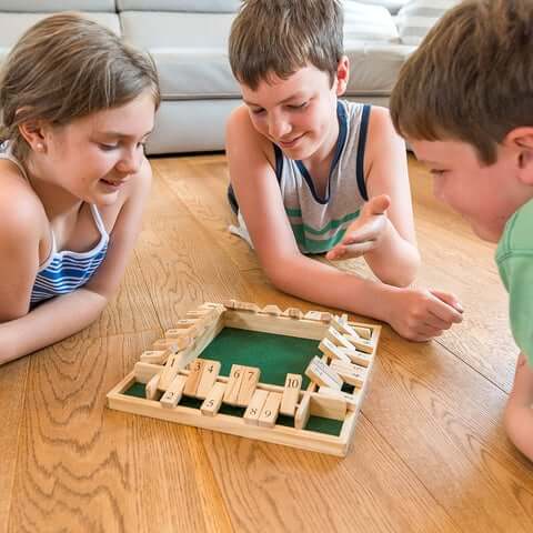 Shut the box bordspel