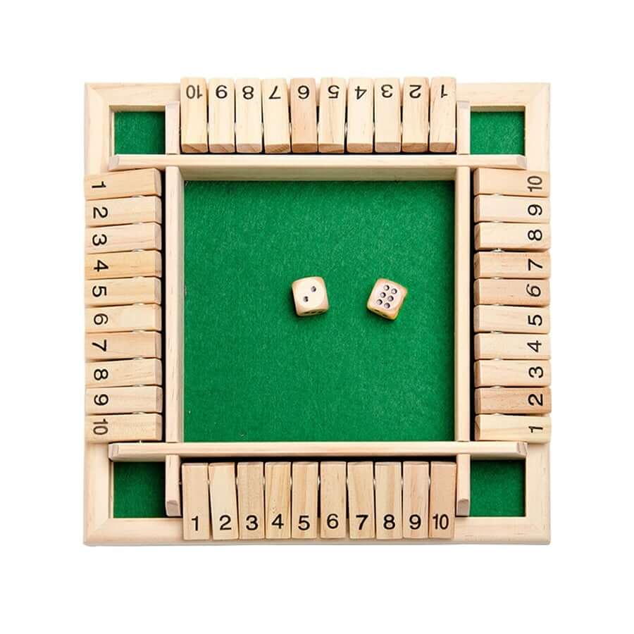 Shut the box bordspel