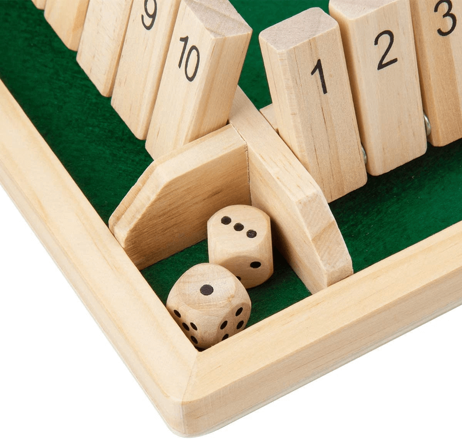 Shut the box bordspel