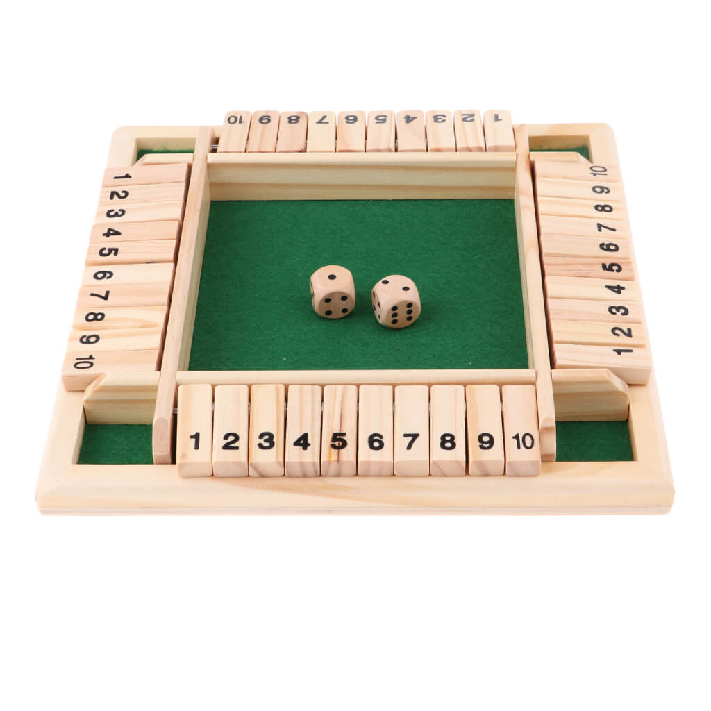 Shut the box bordspel