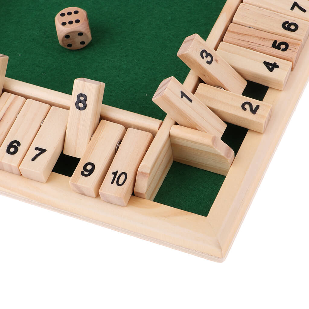 Shut the box bordspel