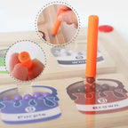 Magnetisch tel- en kleurlabyrint