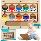 Magnetisch tel- en kleurlabyrint