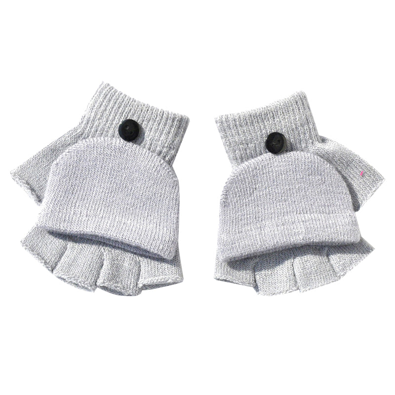 Winter kinderwanten met dikke plush fleece