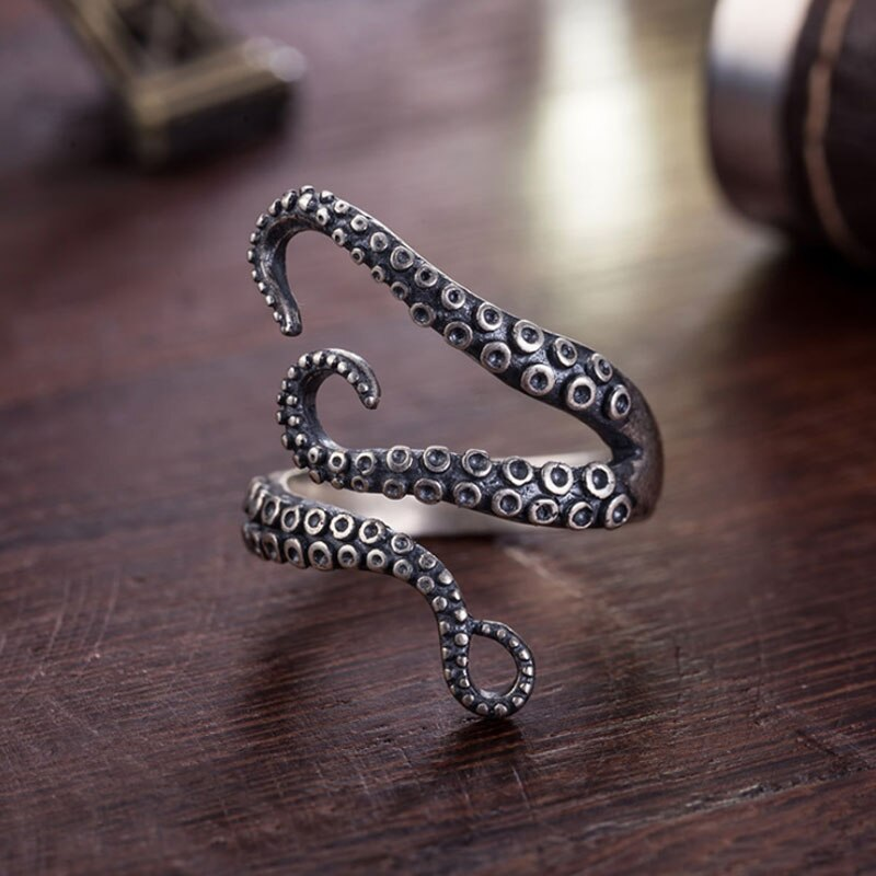 Ring in octopusvorm