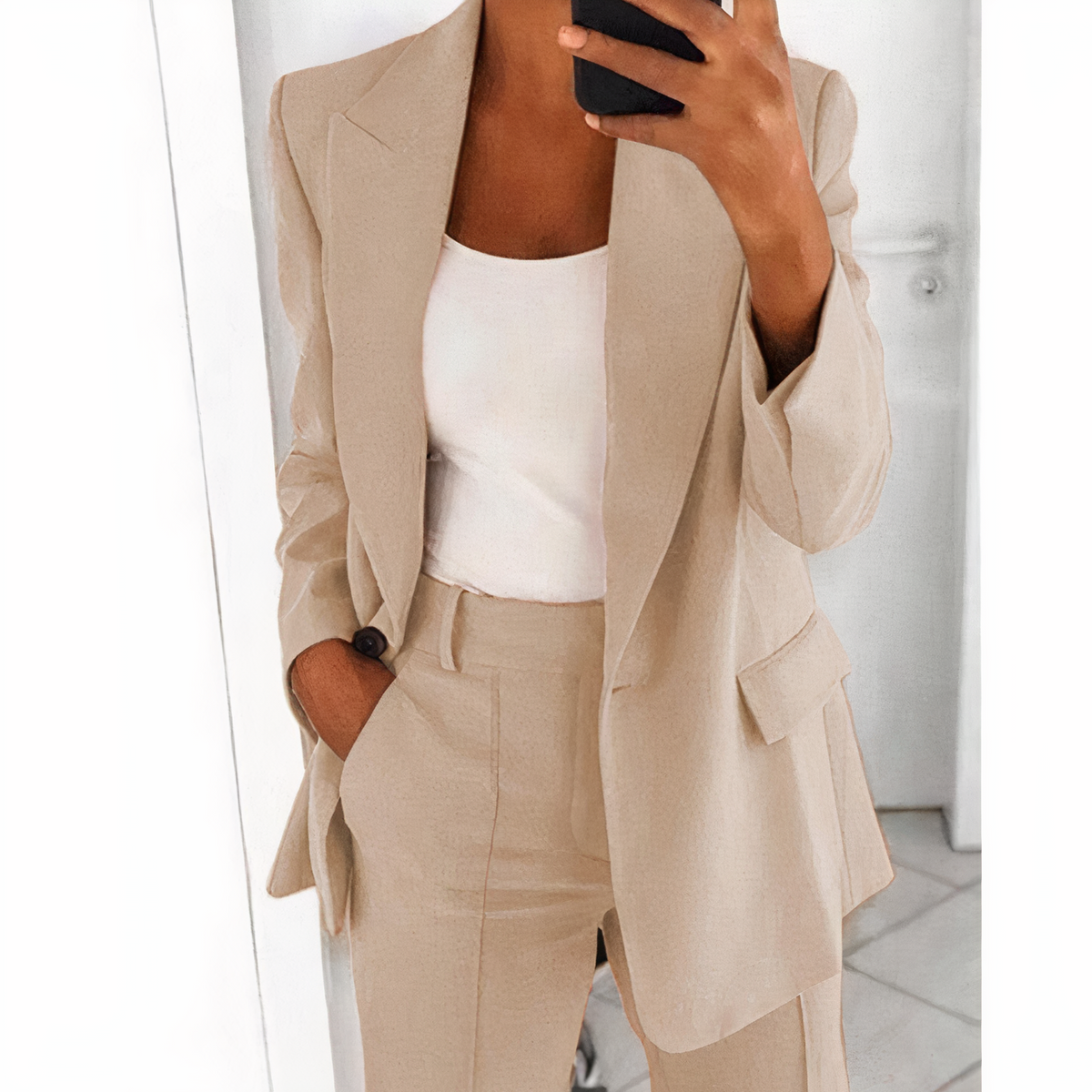Blazer en broek set voor dames