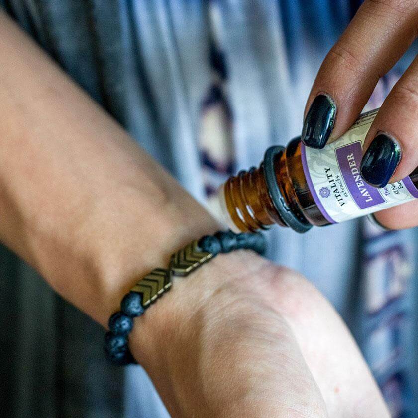 Armband voor essentiële olie
