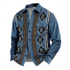 Vintage herenjack met knopen