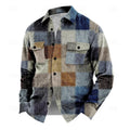 Vintage herenjack met knopen