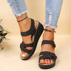 Wedge heel sandalen – schoeisel