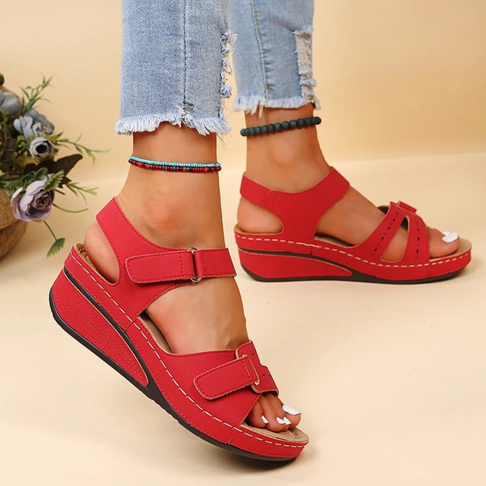 Wedge heel sandalen – schoeisel