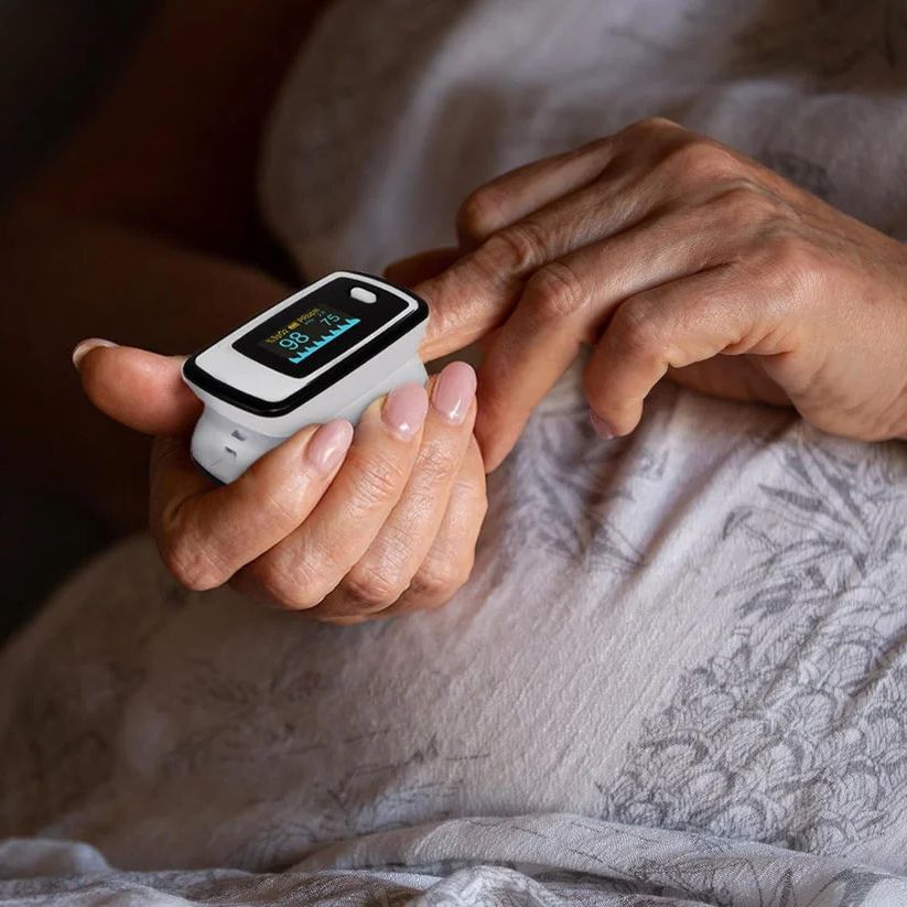 Niet-Invasieve vinger saturatiemeter met led-display — afbeelding 5