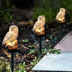 LED lichtgevende tuin uil