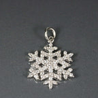 Ketting met sneeuwvlokhanger