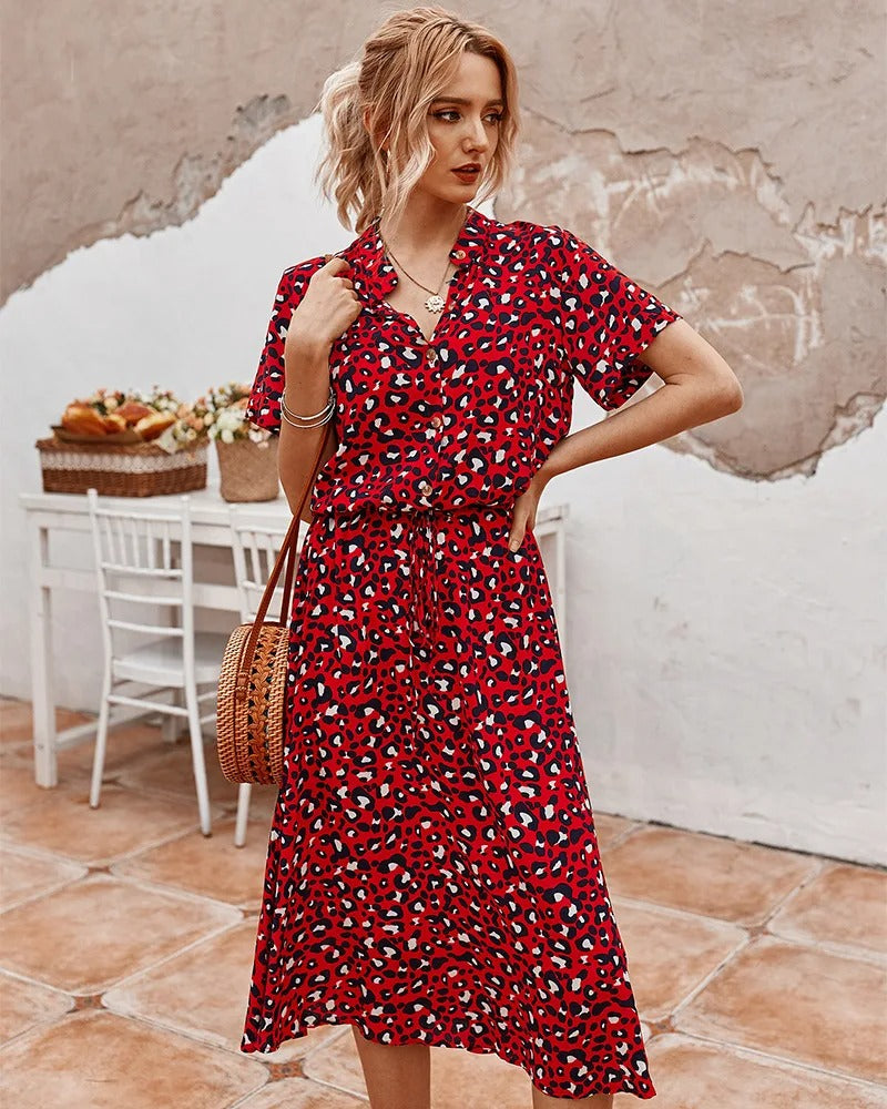 Xaveria | Luchtige zomerjurk met losse pasvorm