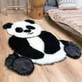Panda print vloerkleed