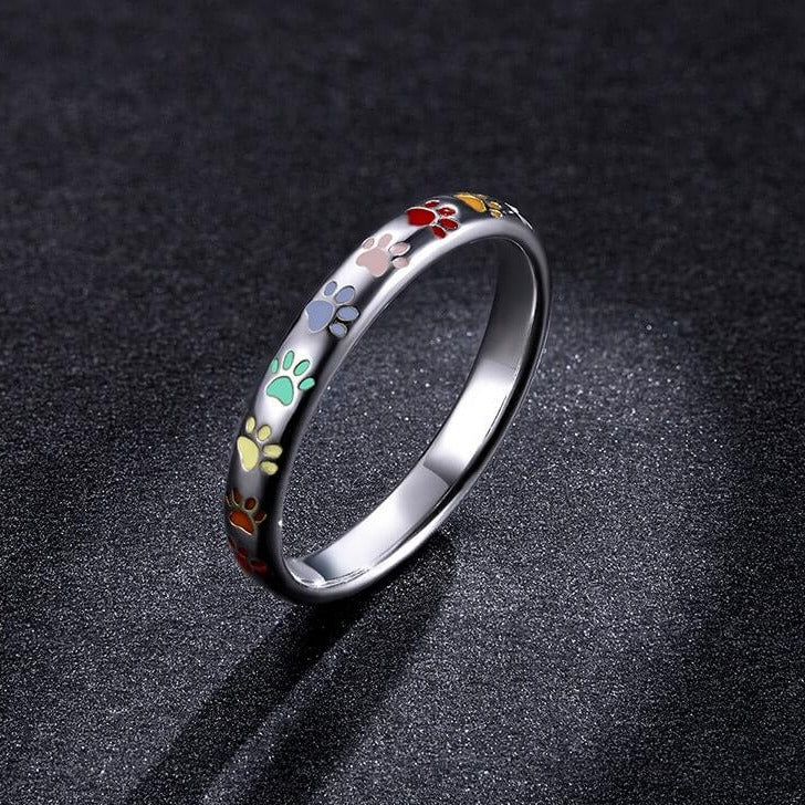 Ring met kattenpootjes — afbeelding 5