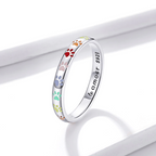 Ring met kattenpootjes — afbeelding 1