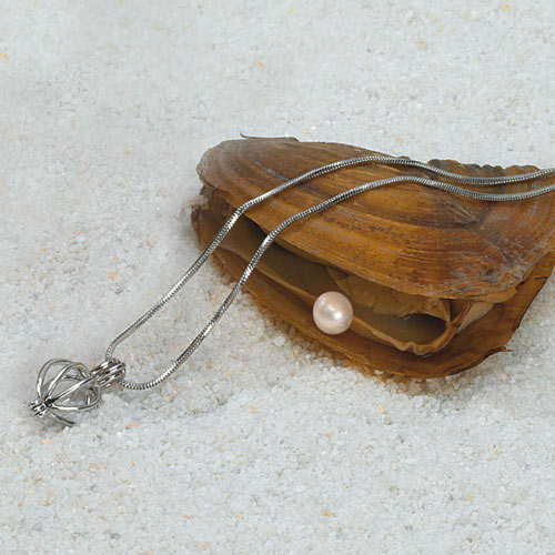 Wens parel hanger ketting