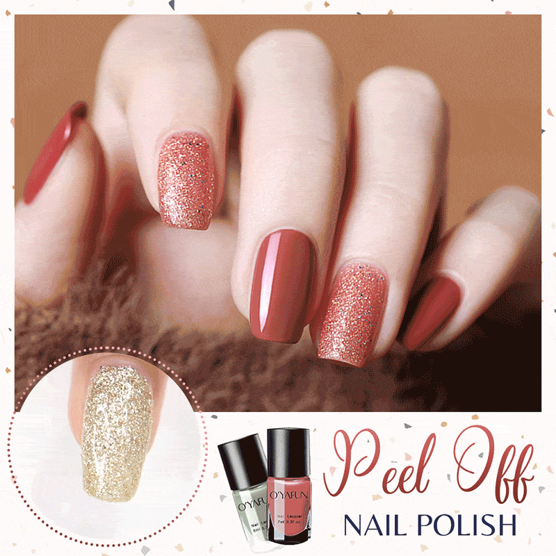 Afneembare peel-off-nagellak