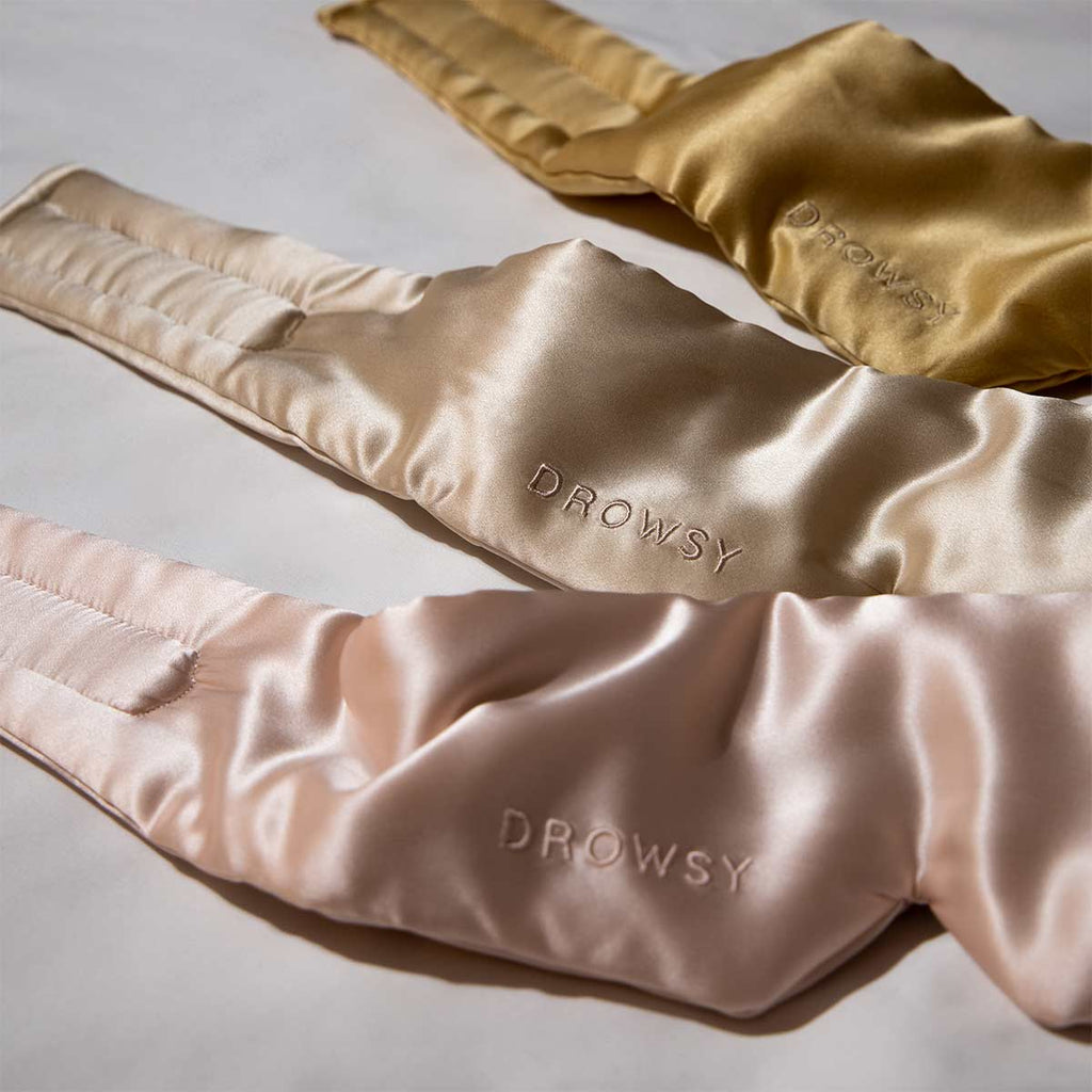 Zijde slaapmasker