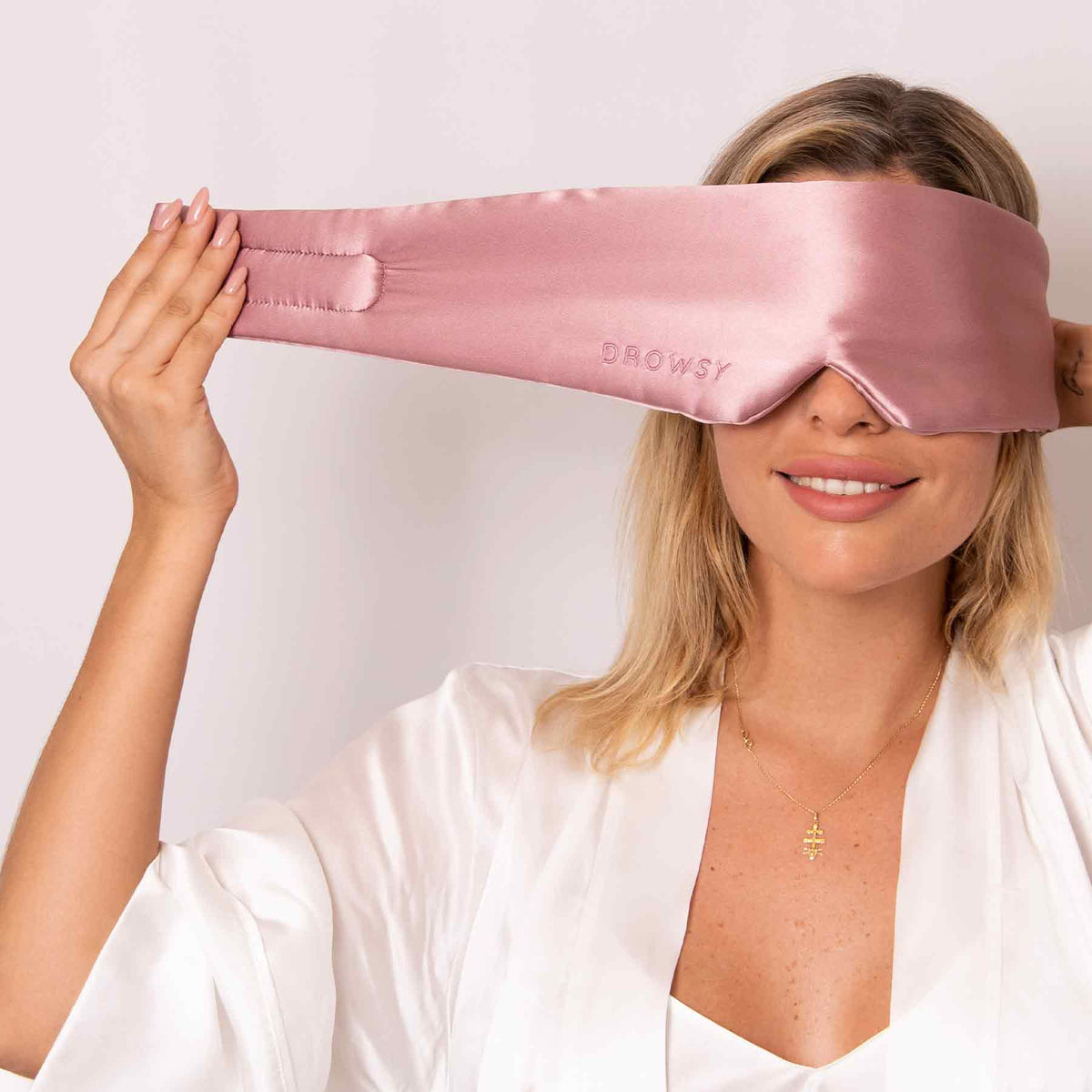 Zijde slaapmasker