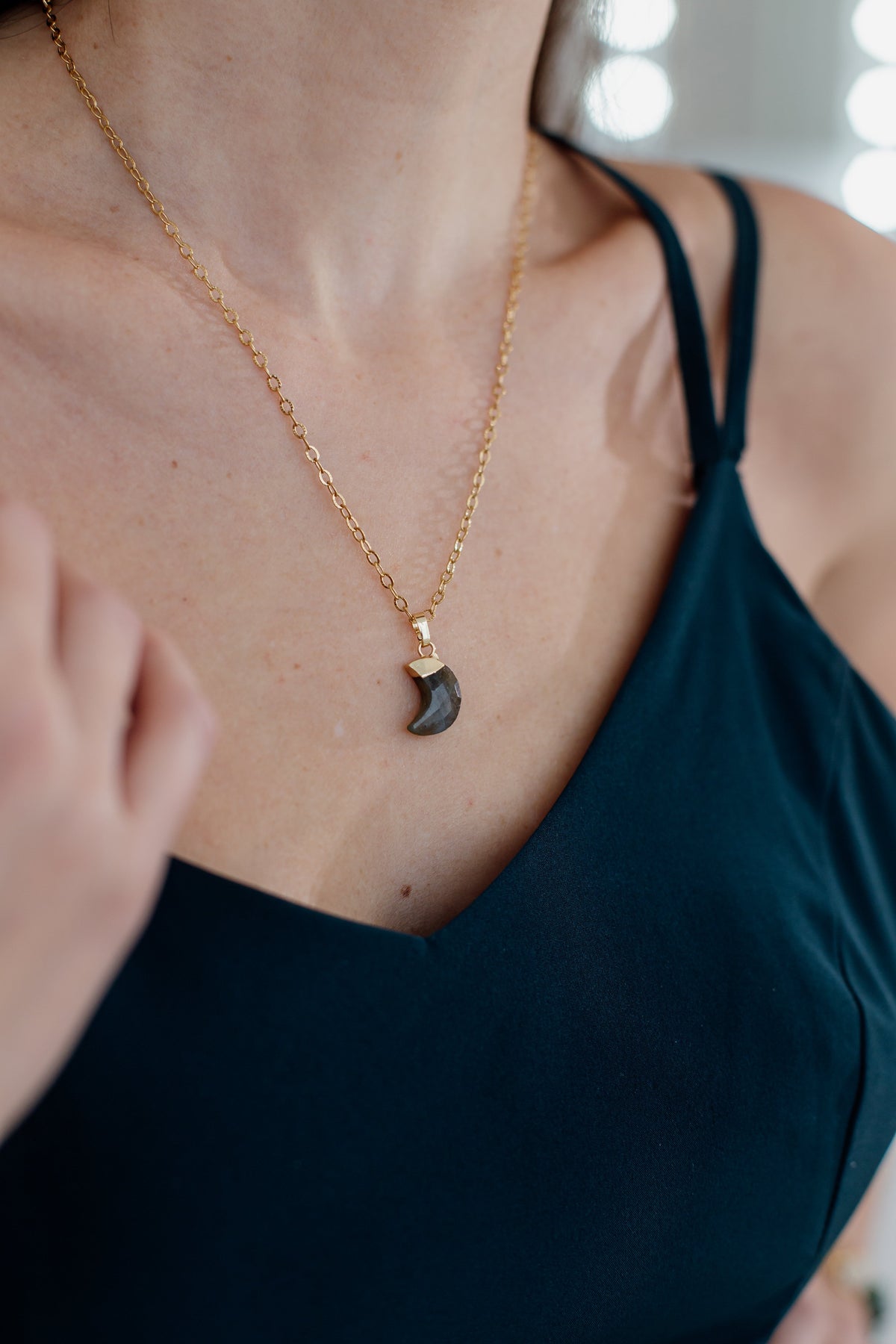 Maansteen helende ketting