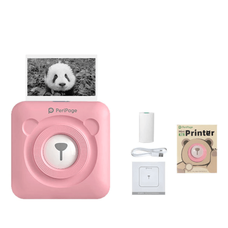 Mini draadloze foto printer – spanning: 100-240V