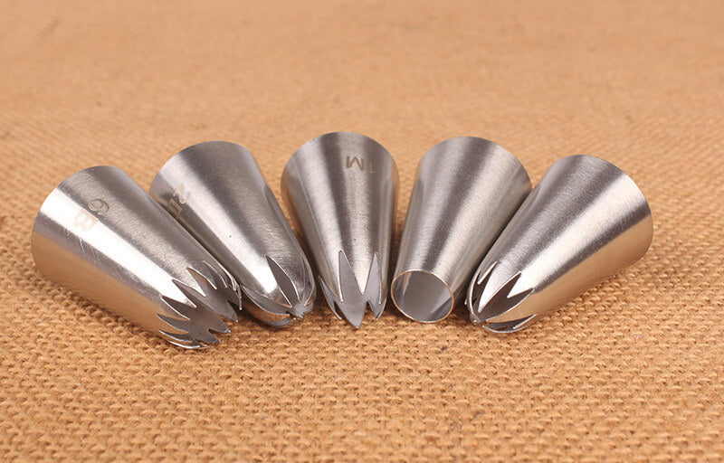 Professionele spuitkopjes set