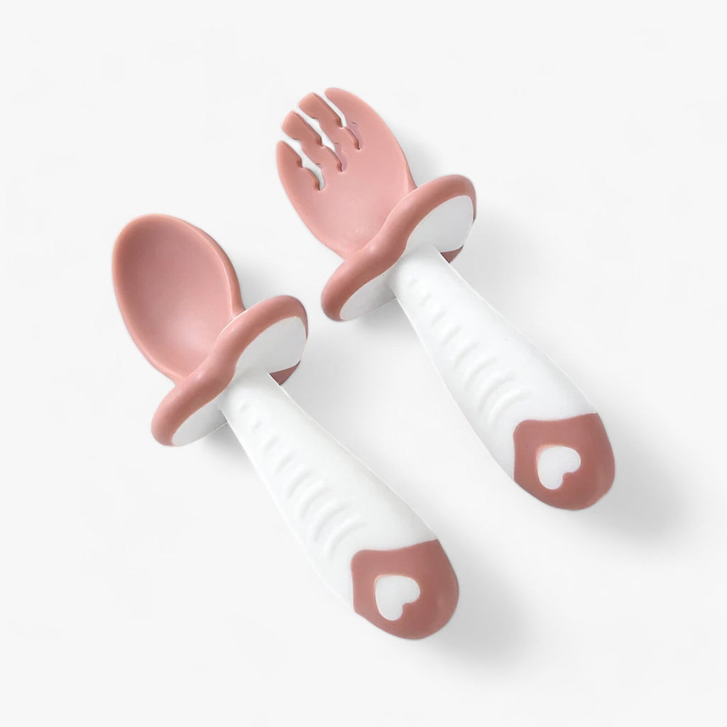 Siliconen bestekset voor kleintjes