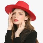 Uniseks vintage fedora