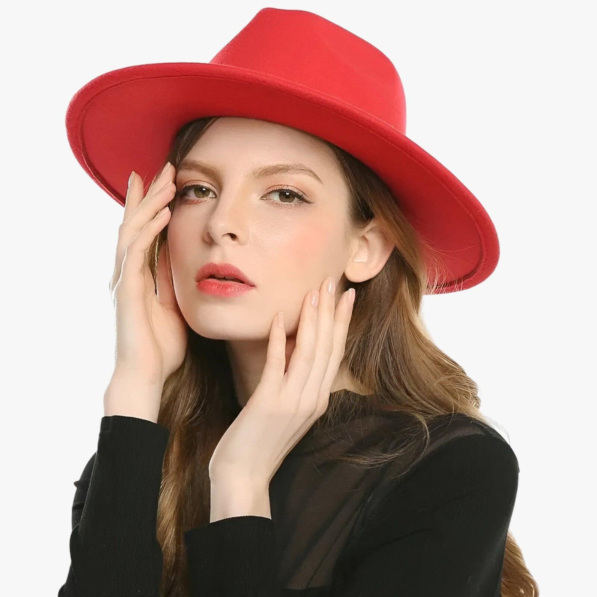 Uniseks vintage fedora