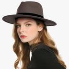 Uniseks vintage fedora
