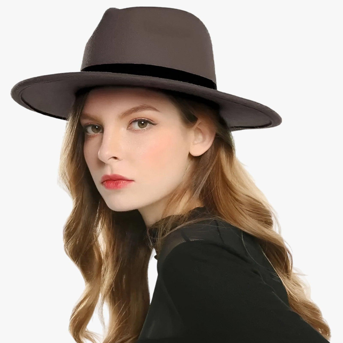 Uniseks vintage fedora