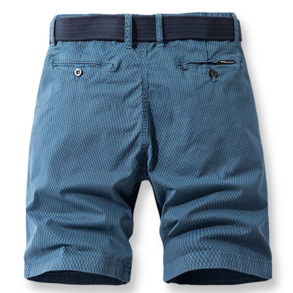 Heren korte broek met verstelbare taille