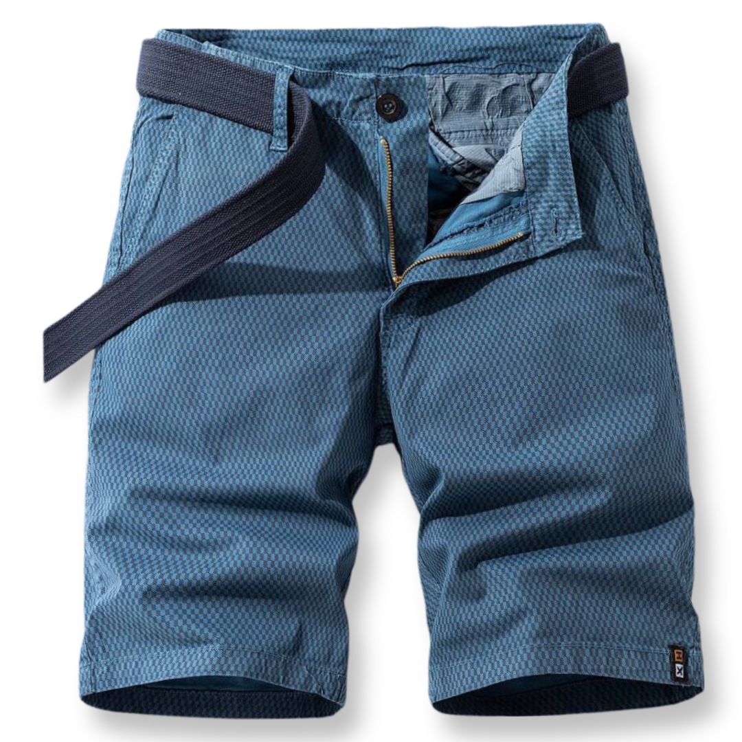 Heren korte broek met verstelbare taille