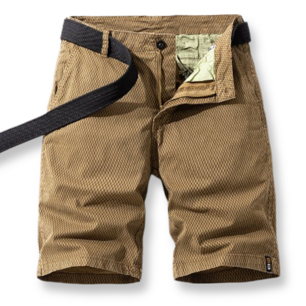 Heren korte broek met verstelbare taille