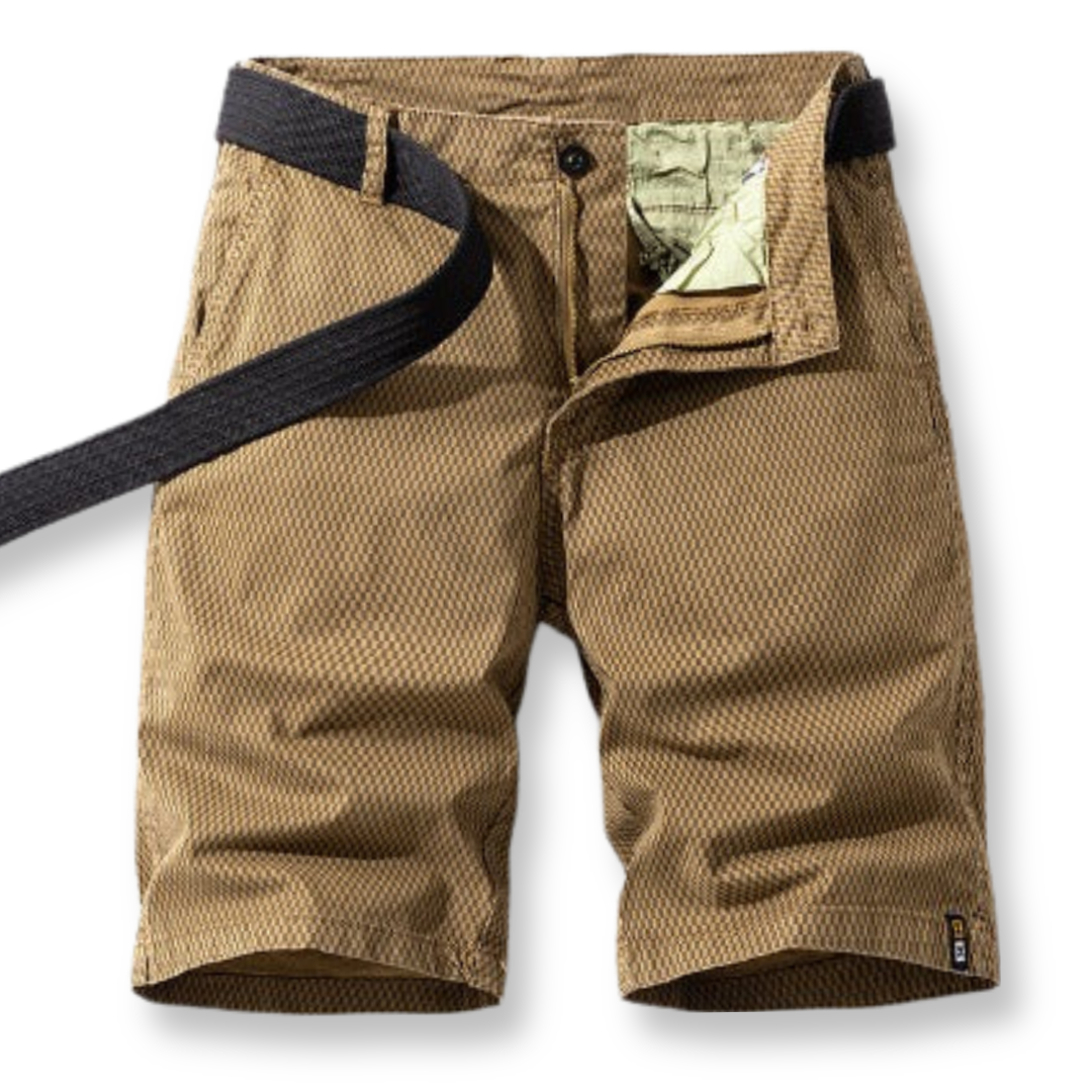 Heren korte broek met verstelbare taille