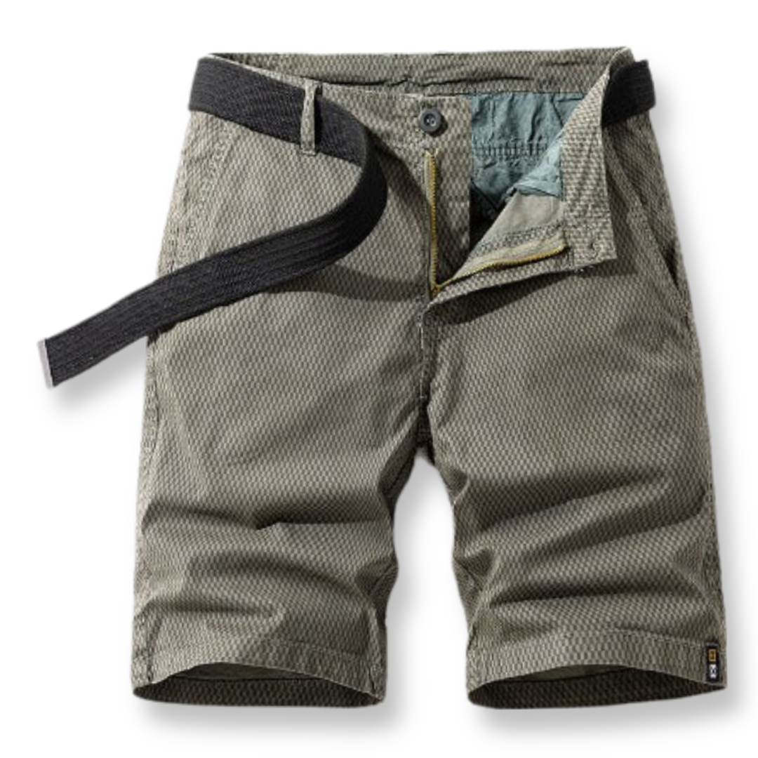 Heren korte broek met verstelbare taille
